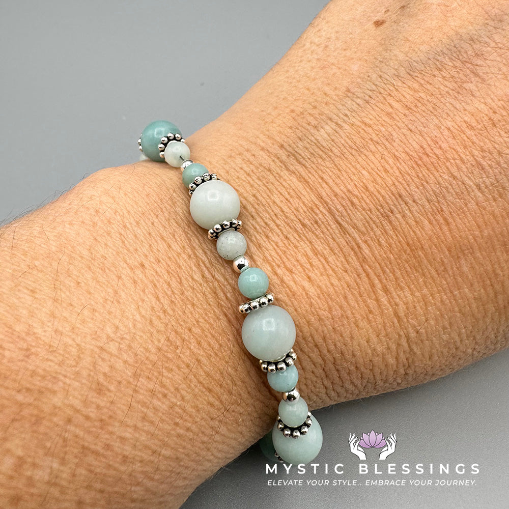 Amazonite Chunky Bracelet