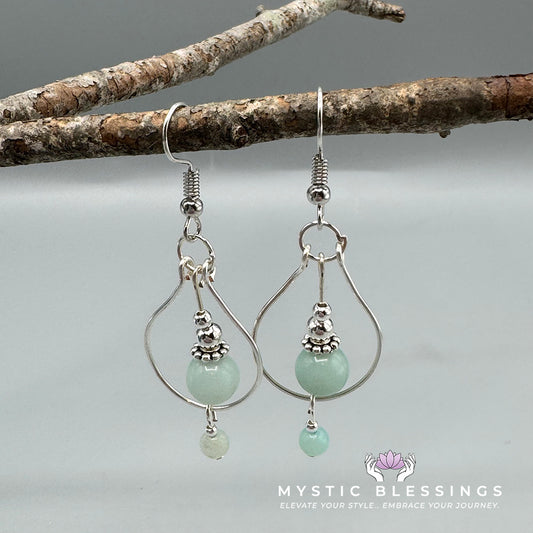 Amazonite Dangle Earrings