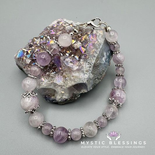 Amethyst Chunky Bracelet