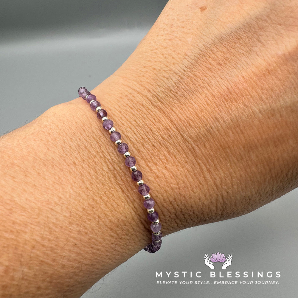 Amethyst Gemstone Bracelet