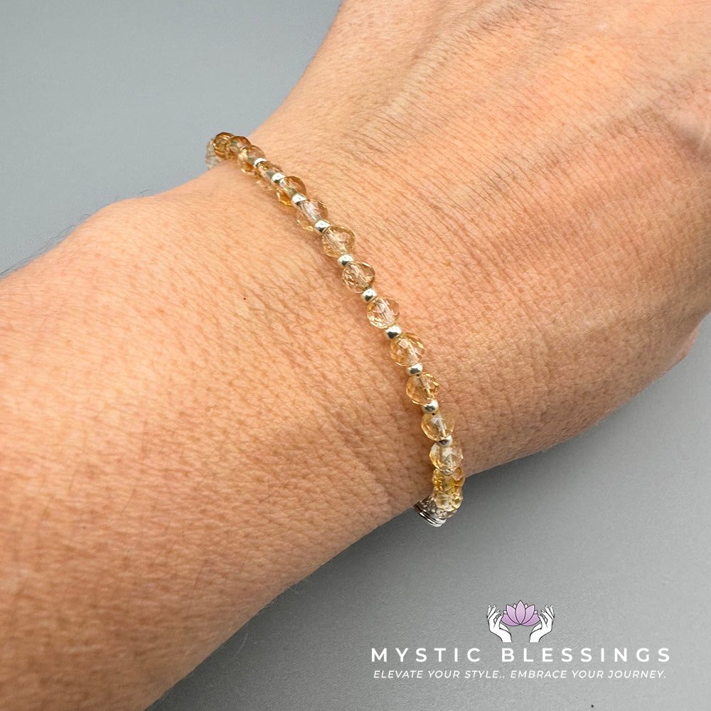 Citrine Gemstone Bracelet