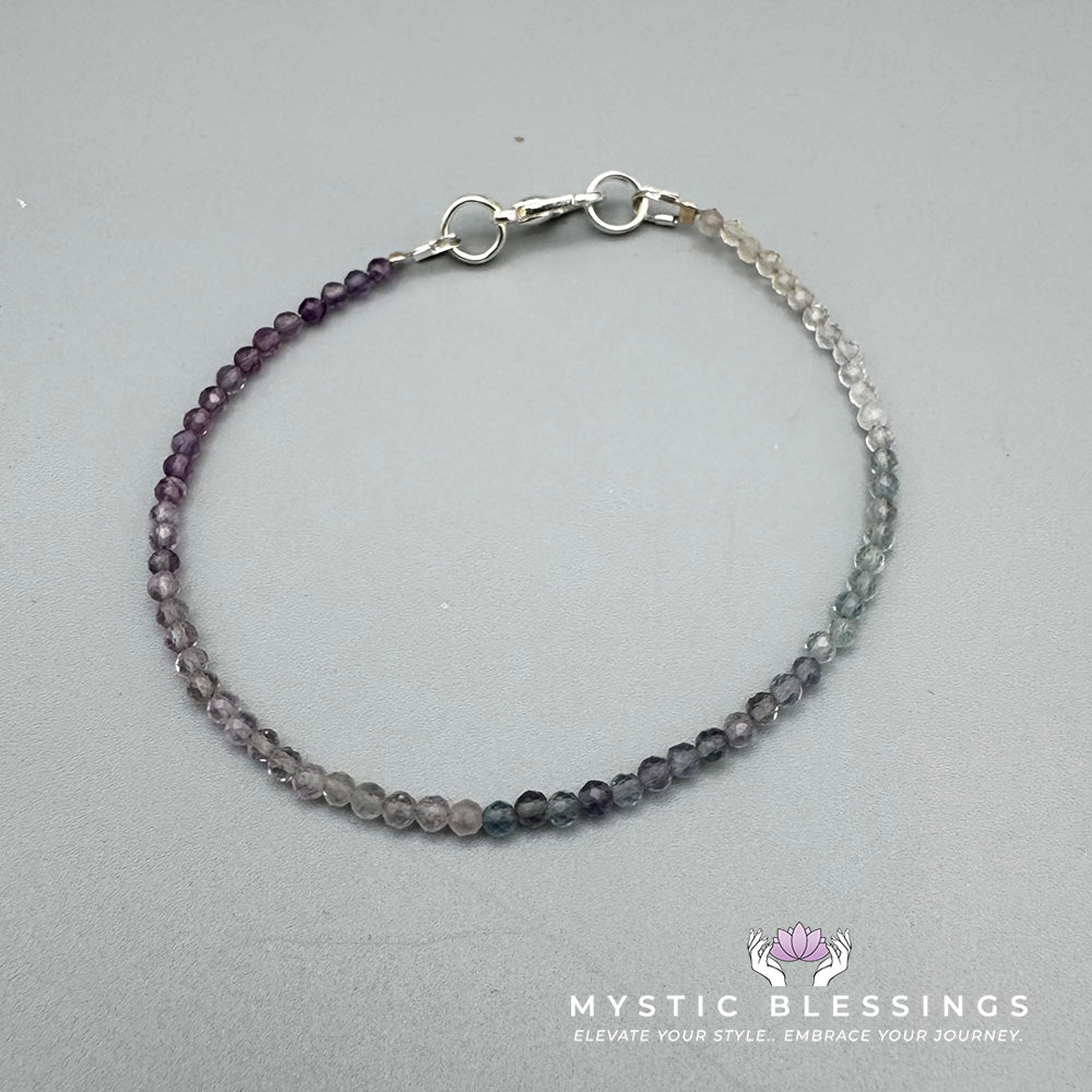 Fluorite Gemstone Bracelet