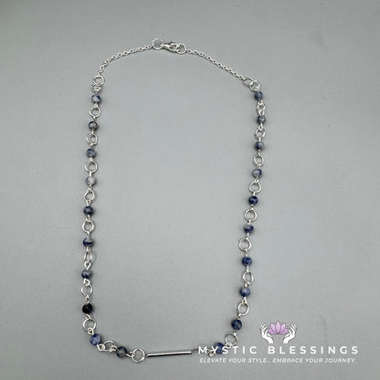 Sodalite Beaded Necklace